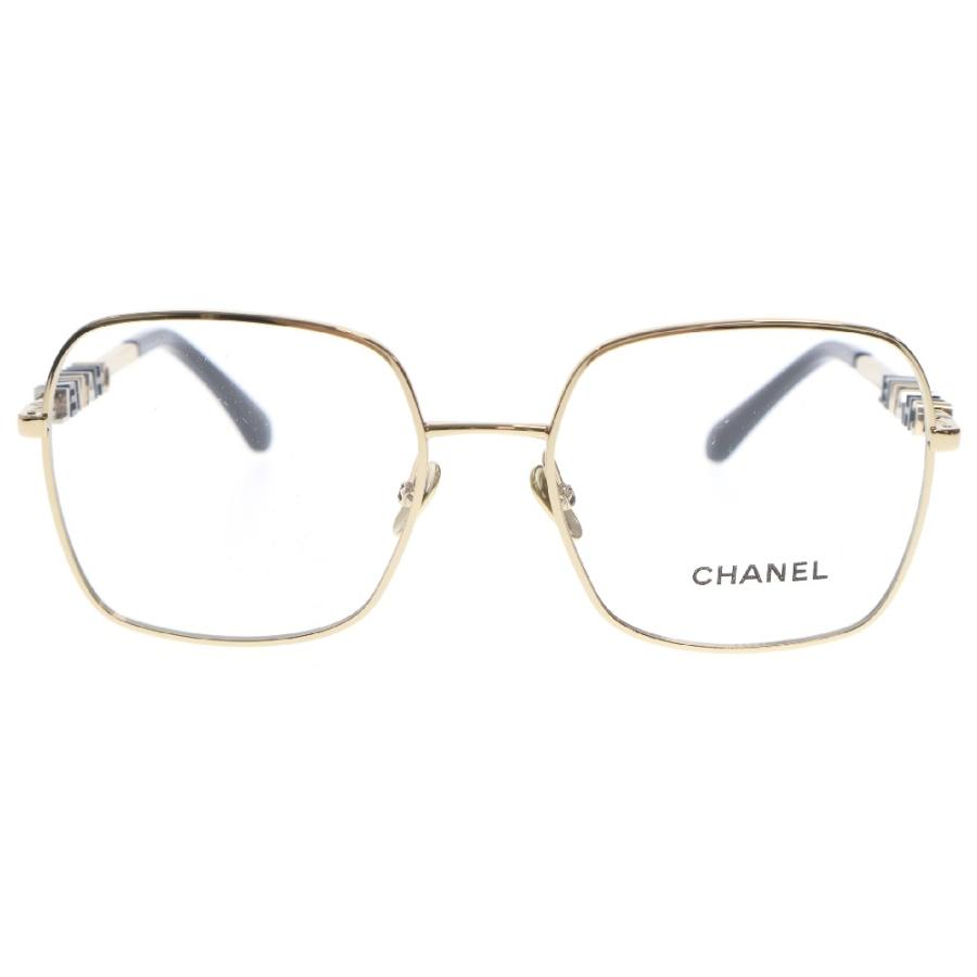 CHANEL シャネル スクエア シェイプ オプティカル テンプルロゴ CHANEL シャネル スクエア シェイプ オプティカル テンプルロゴ