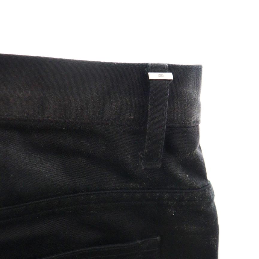 Dior HOMME DIOR ディオール ペイント加工ボタンフライスリム