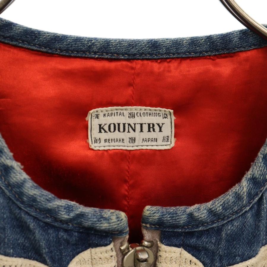 KAPITAL キャピタル Bone Denim Motocross Jacket ボーンデニム KAPITAL キャピタル Bone Denim Motocross Jacket ボーンデニム
