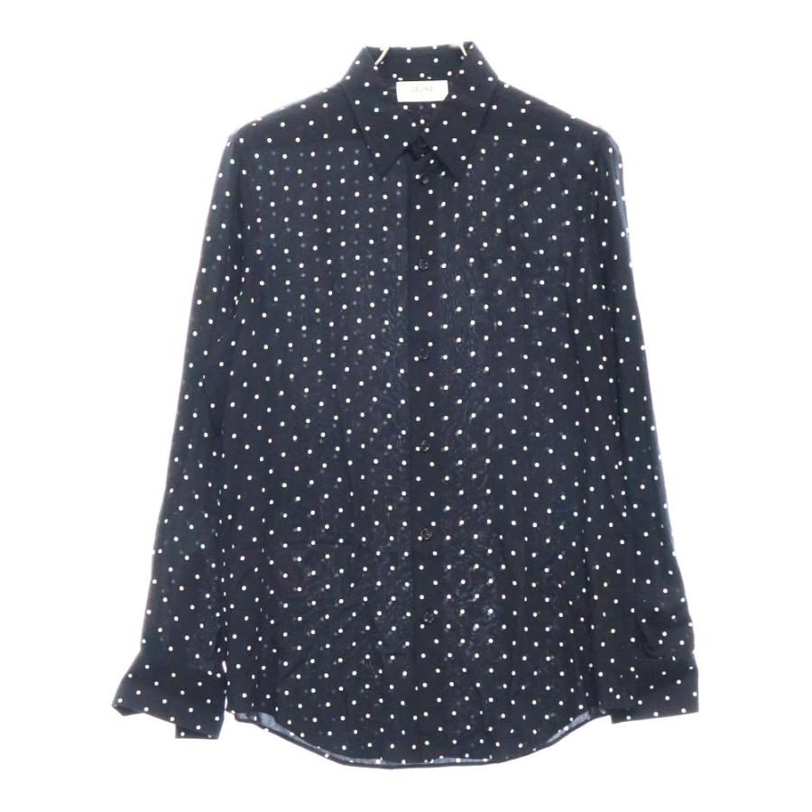 CELINE セリーヌ 19SS ドラッグストアカラー ポルカドット総柄プリント  