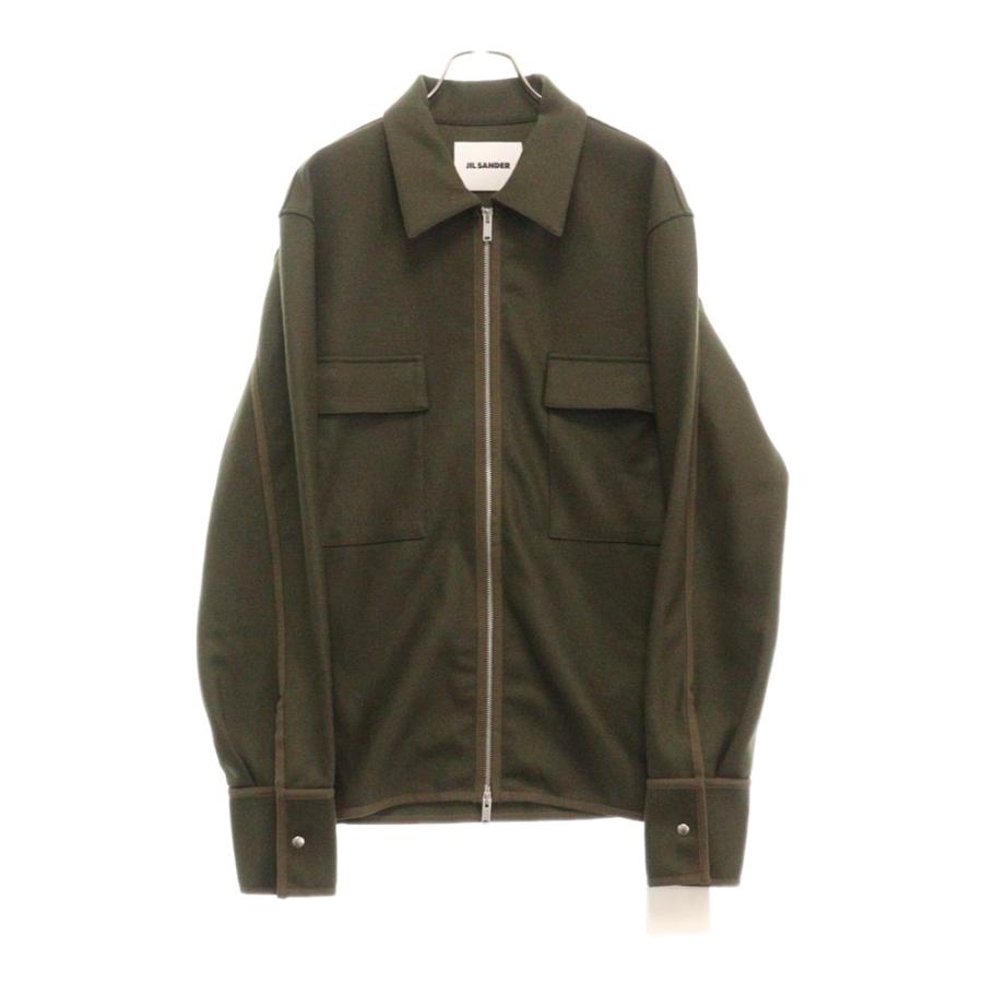 JIL SANDER ジルサンダー 22AW WOOL MELTON JACKET ジップアップ JIL SANDER ジルサンダー 22AW WOOL MELTON JACKET ジップアップ