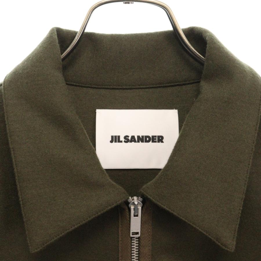 JIL SANDER ジルサンダー 22AW WOOL MELTON JACKET ジップアップ JIL SANDER ジルサンダー 22AW WOOL MELTON JACKET ジップアップ
