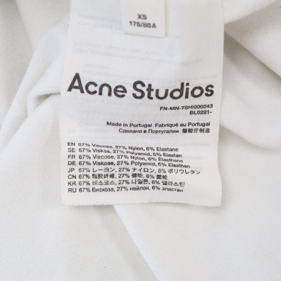 Acne Studios アクネ ストゥディオズ ロゴプリントモックネック Acne Studios アクネ ストゥディオズ ロゴプリントモックネック