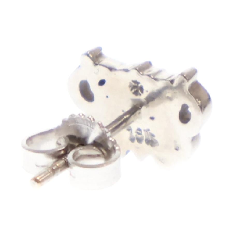 CHROME HEARTS クロムハーツ K18WG KH STUD 1 RUBY ケイト CHROME HEARTS クロムハーツ K18WG KH STUD 1 RUBY ケイト