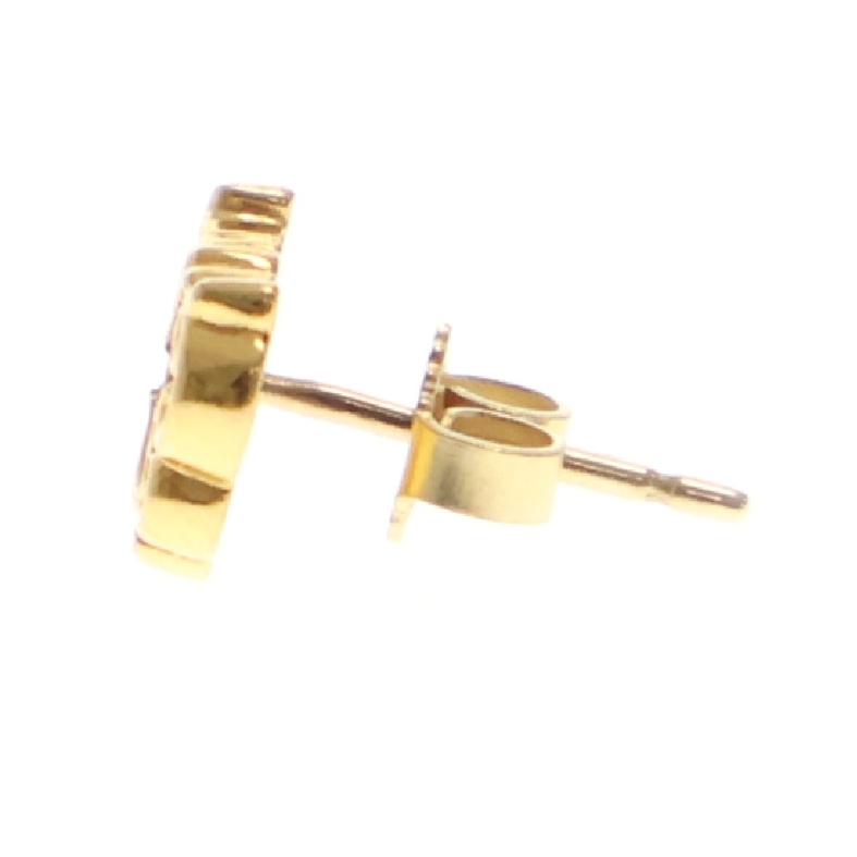 CHROME HEARTS クロムハーツ 22K KH STUD 1 DIA ケイトハドソン ダイヤ  