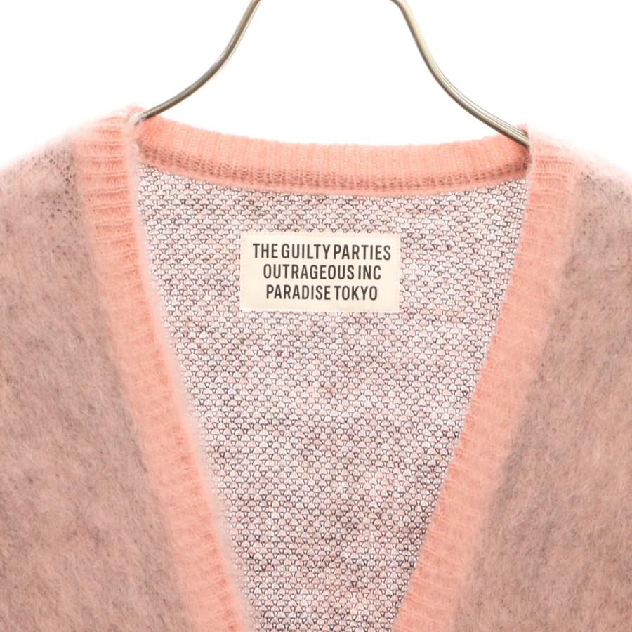 WACKO MARIA ワコマリア 19AW ZIGZAG MOHAIR KNIT CARDIGAN ジグザグ  