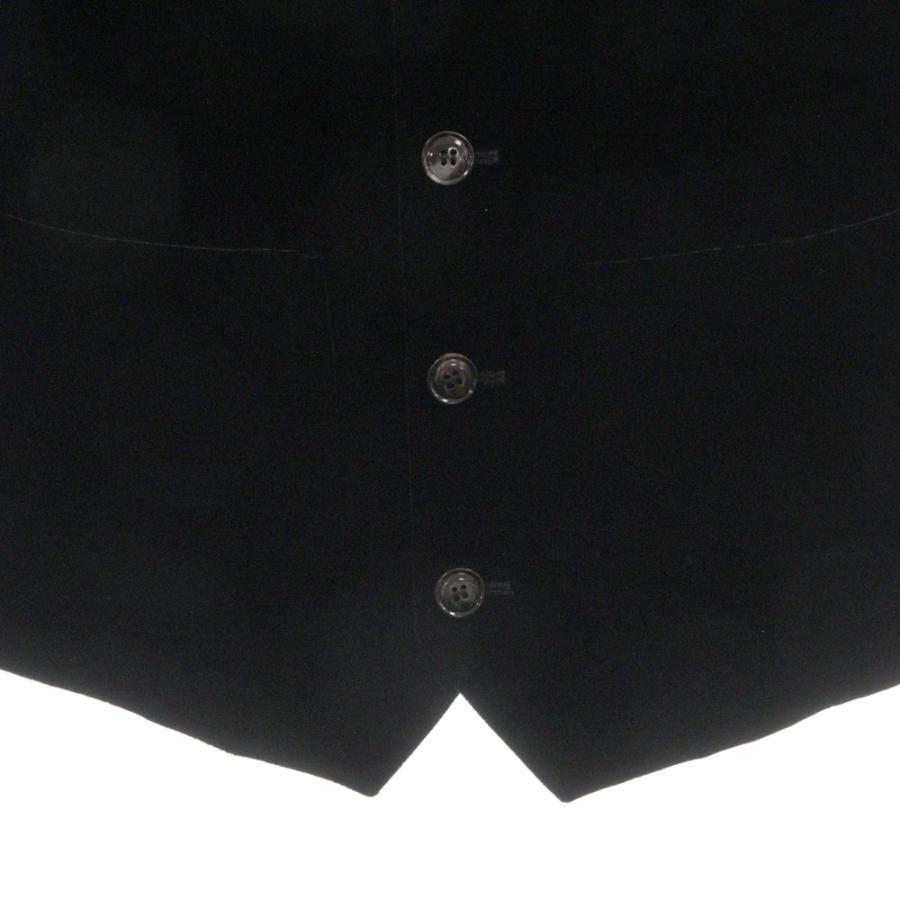 GIORGIO ARMANI ジョルジオアルマーニ ベロア 切り替え マルチボタン