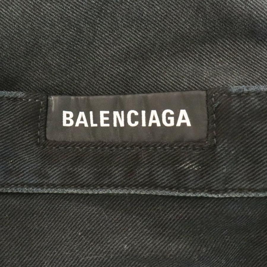 BALENCIAGA バレンシアガ 23SS Baggy Pants ウォッシュ加工 BALENCIAGA バレンシアガ 23SS Baggy Pants ウォッシュ加工