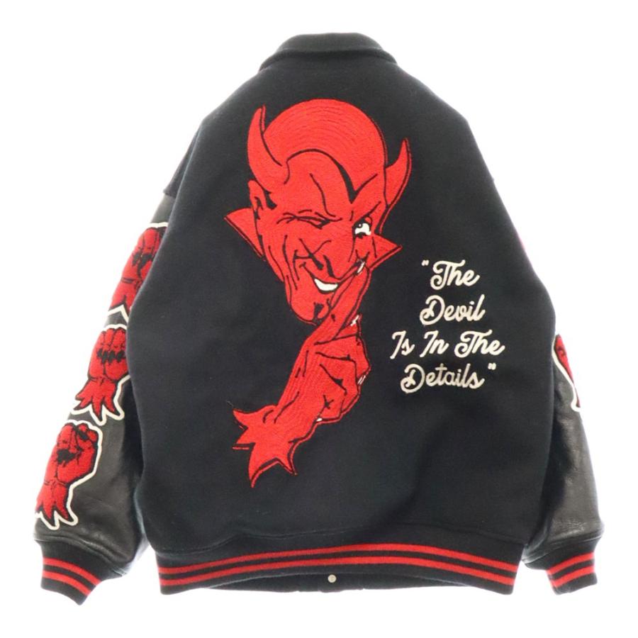 SAINT MICHAEL セントマイケル 22AW VARSITY JKT DEVIL デビル SAINT MICHAEL セントマイケル 22AW VARSITY JKT DEVIL デビル