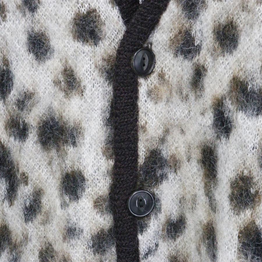 WACKO MARIA ワコマリア 23AW LEOPARD MOHAIR KNIT CARDIGAN WACKO MARIA ワコマリア 23AW LEOPARD MOHAIR KNIT CARDIGAN