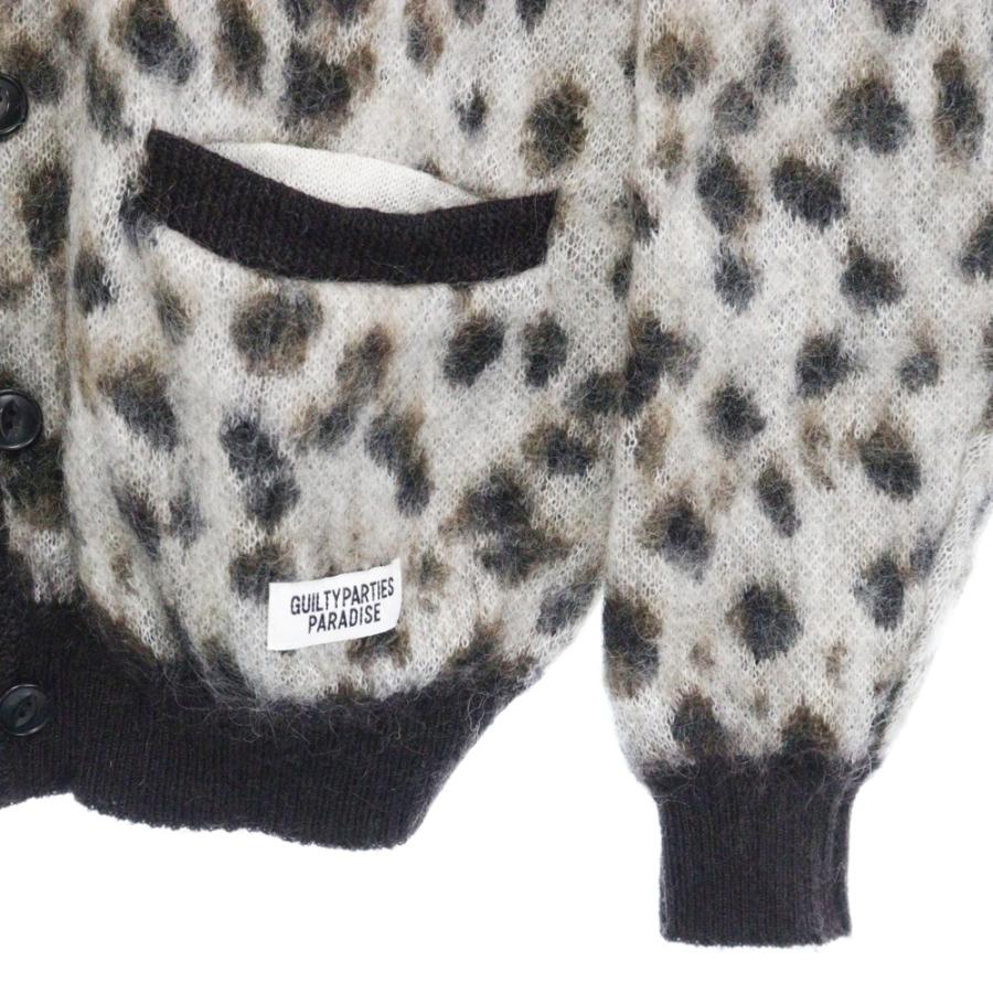 WACKO MARIA ワコマリア 23AW LEOPARD MOHAIR KNIT CARDIGAN WACKO MARIA ワコマリア 23AW LEOPARD MOHAIR KNIT CARDIGAN