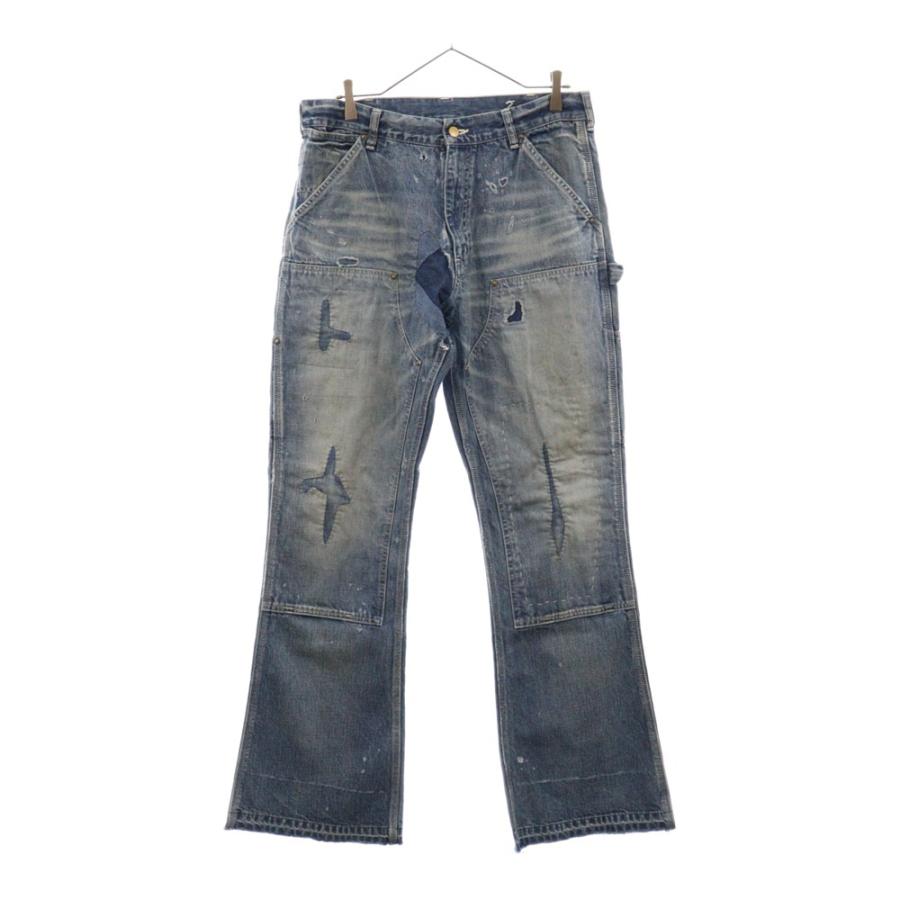 SAINT MICHAEL セントマイケル DOUBLE KNEE DENIM ダブルニー SAINT MICHAEL セントマイケル DOUBLE KNEE DENIM ダブルニー