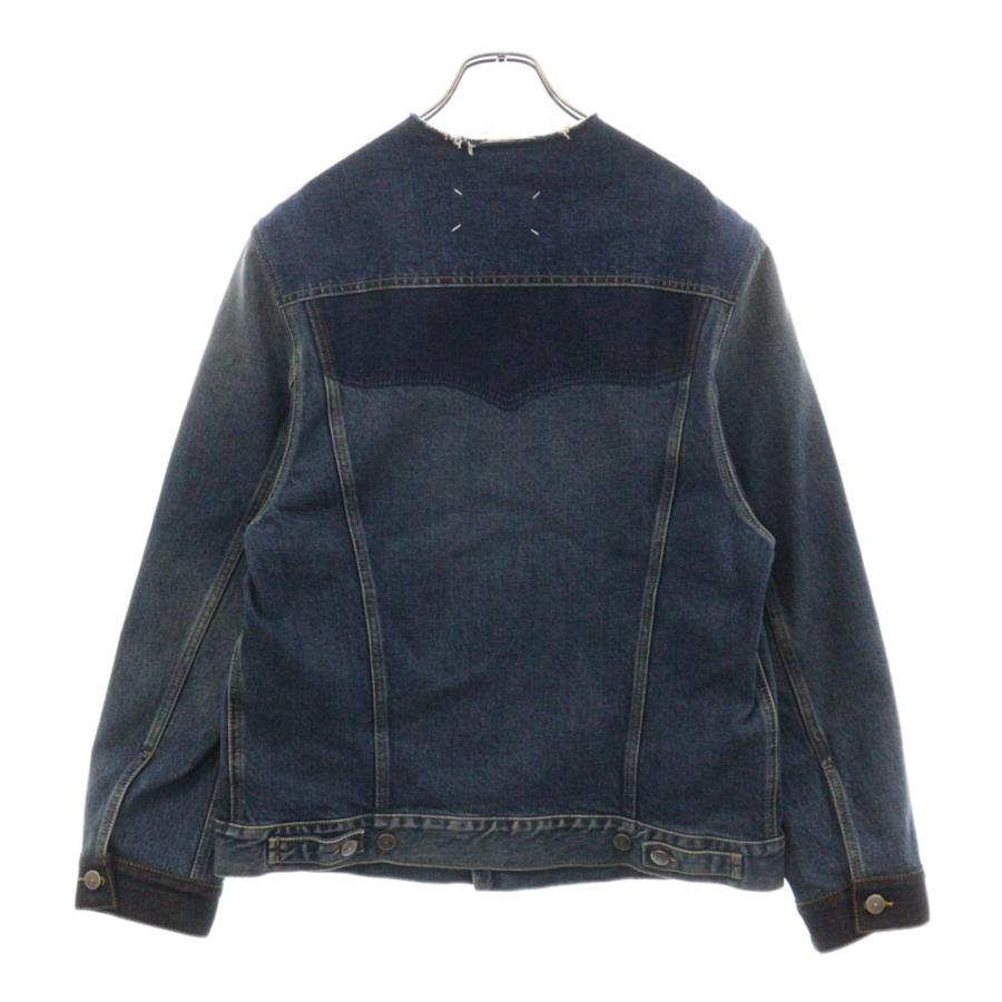 Maison Margiela 10 メゾン マルジェラ デニム切り替え ノーカラー 