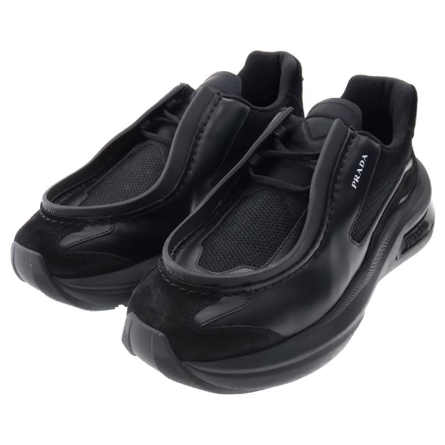 PRADA プラダ SYSTEM SNEAKER システム ローカット レザー PRADA プラダ SYSTEM SNEAKER システム ローカット レザー