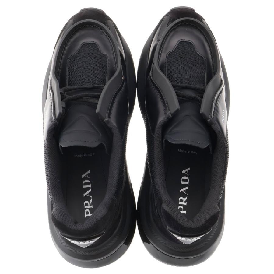 PRADA プラダ SYSTEM SNEAKER システム ローカット レザー PRADA プラダ SYSTEM SNEAKER システム ローカット レザー