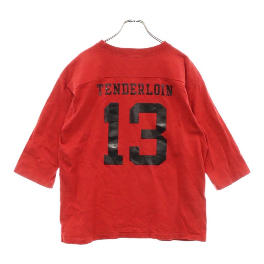 TENDERLOIN（テンダーロイン） CAHULAWASSEE RIVER プリント クルー