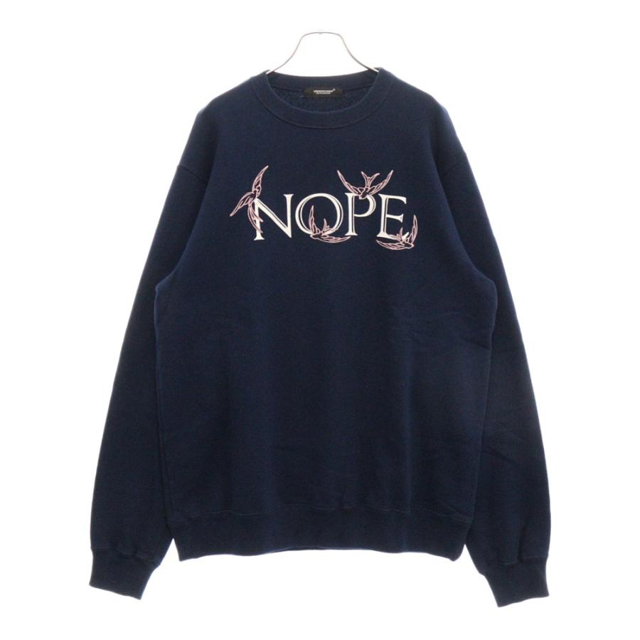 UNDERCOVER アンダーカバー 24SS バード刺繍 ロゴプリント クルー 