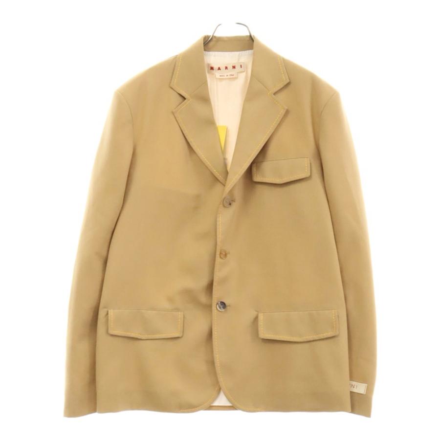 MARNI マルニ 23SS ウール シングル テーラード ジャケット  