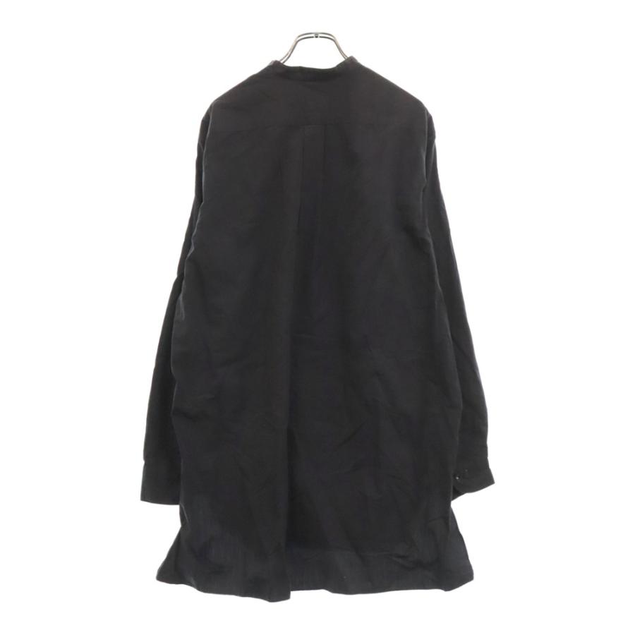 COMOLI コモリ 21SS BAND COLLAR SHIRT バンド カラー コットン 長袖