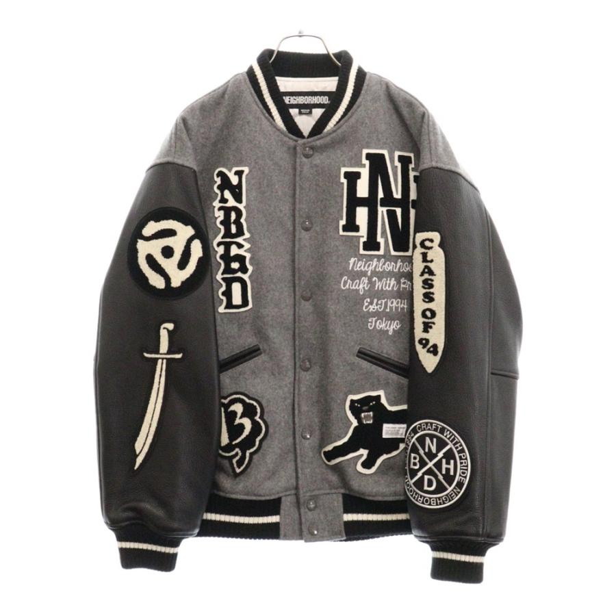 NEIGHBORHOOD ネイバーフッド 23AW STADIUM JACKET ワッペン袖 NEIGHBORHOOD ネイバーフッド 23AW STADIUM JACKET ワッペン袖