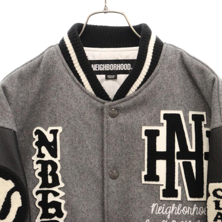 NEIGHBORHOOD ネイバーフッド 23AW STADIUM JACKET ワッペン袖 NEIGHBORHOOD ネイバーフッド 23AW STADIUM JACKET ワッペン袖