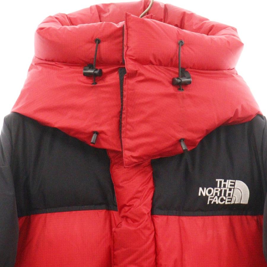 希少 良品 ノースフェイス ヒムダウンジャケット フード付き ロゴ 赤 S THE NORTH FACE（ザ ノースフェイス） HIM DOWN PARKA ヒムダウン