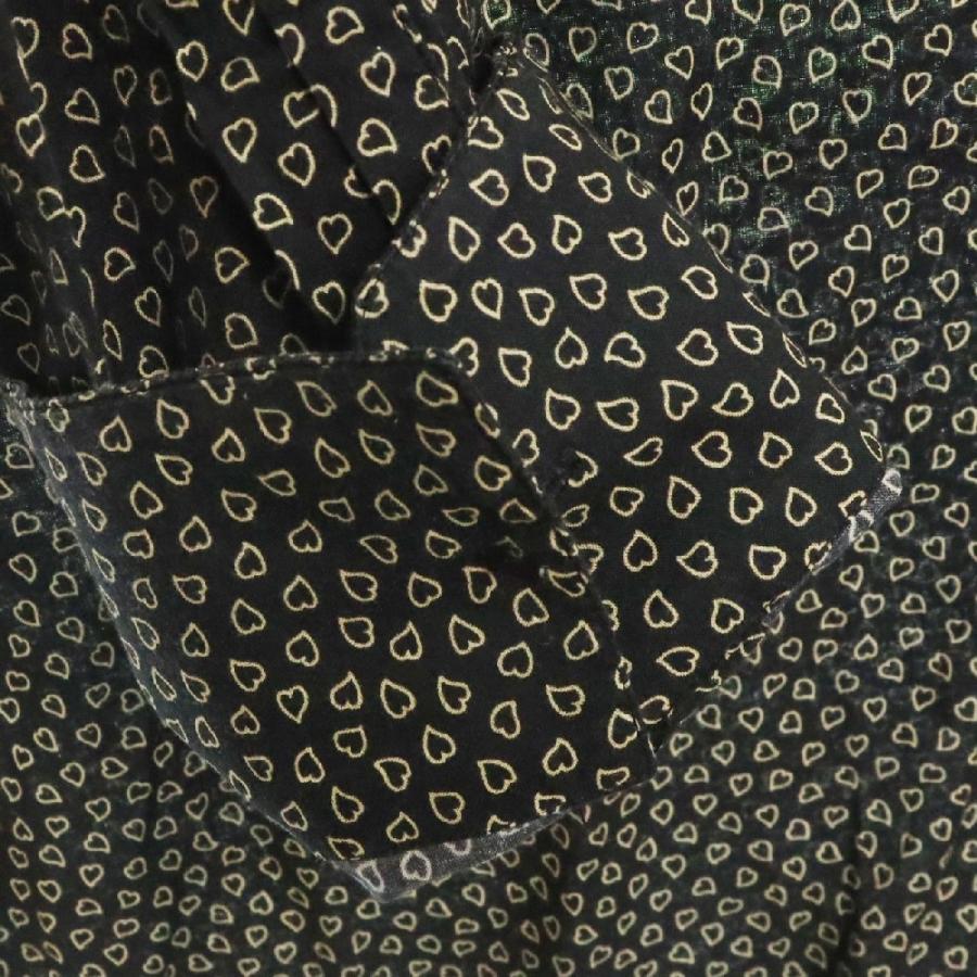 SAINT LAURENT PARIS サンローランパリ ハート柄 長袖ボタンダウン