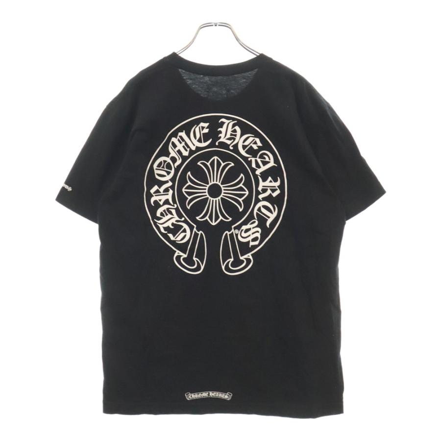 CHROME HEARTS クロムハーツ CH T-SHRT ホースシュープリント CHROME HEARTS クロムハーツ CH T-SHRT ホースシュープリント