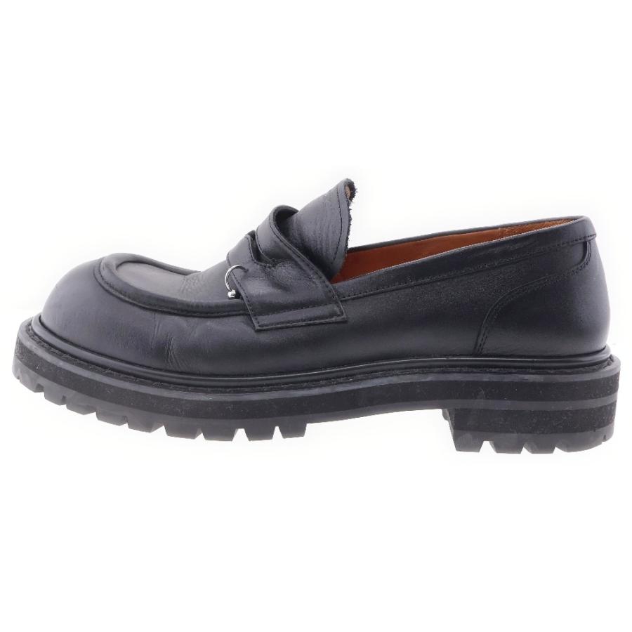 MARNI マルニ 24SS Pierced Leather Penny Loafers スクエアトゥ MARNI マルニ 24SS Pierced Leather Penny Loafers スクエアトゥ
