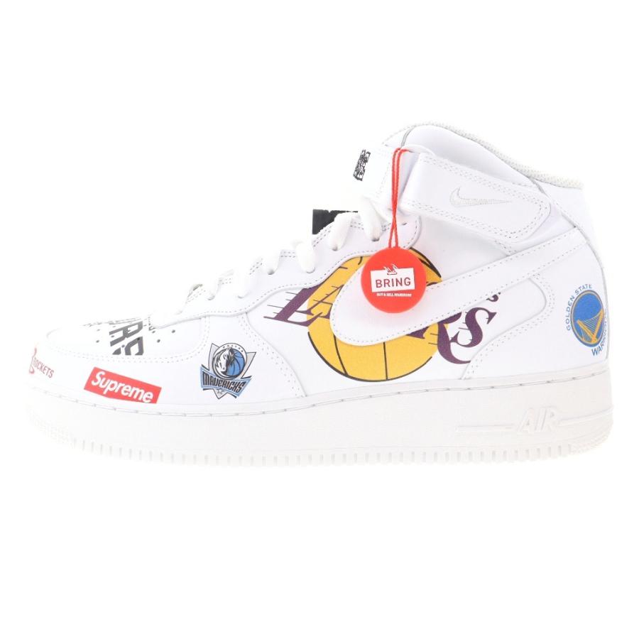 ナイキ ××NBA AIR FORCE 1 MID シュプリーム エヌビーエー エア 