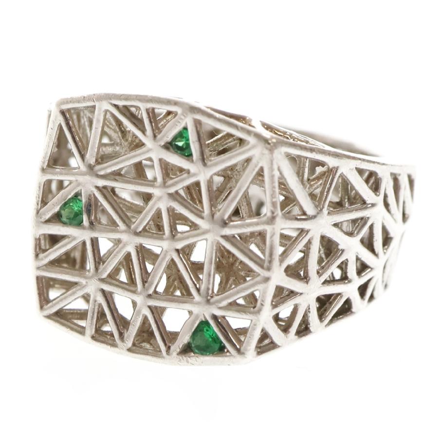 TOMWOOD トムウッド MESH RING ストーン付 メッシュリング TOMWOOD トムウッド MESH RING ストーン付 メッシュリング