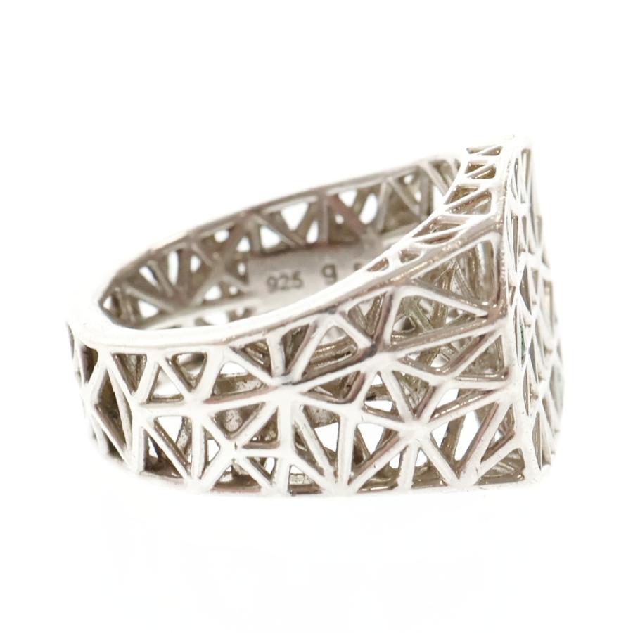 TOMWOOD トムウッド MESH RING ストーン付 メッシュリング TOMWOOD トムウッド MESH RING ストーン付 メッシュリング