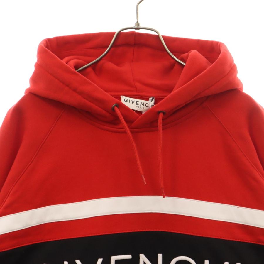 GIVENCHY ジバンシィ コントラストストライプロゴ スウェット プル