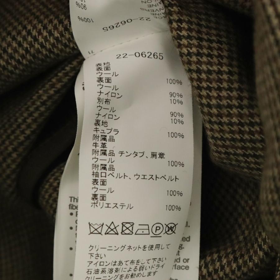 sacai Sacai サカイ 22AW チェック ボンディング ロング コート sacai Sacai サカイ 22AW チェック ボンディング ロング コート