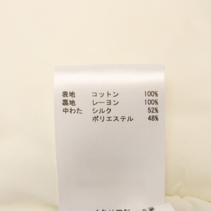 JIL SANDER（ジルサンダー） シルク混 中綿 ジップアップスウェット