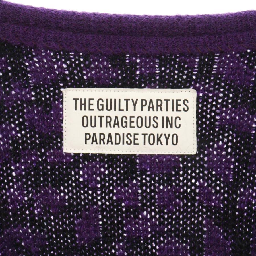 WACKO MARIA（ワコマリア） 22AW LEOPARD HEAVY MOHAIR CARDIGAN