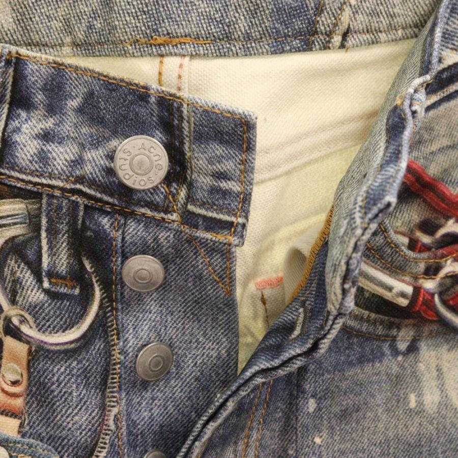 Acne Studios アクネ ストゥディオズ 24AW Baggy Print Jeans Acne Studios アクネ ストゥディオズ 24AW Baggy Print Jeans