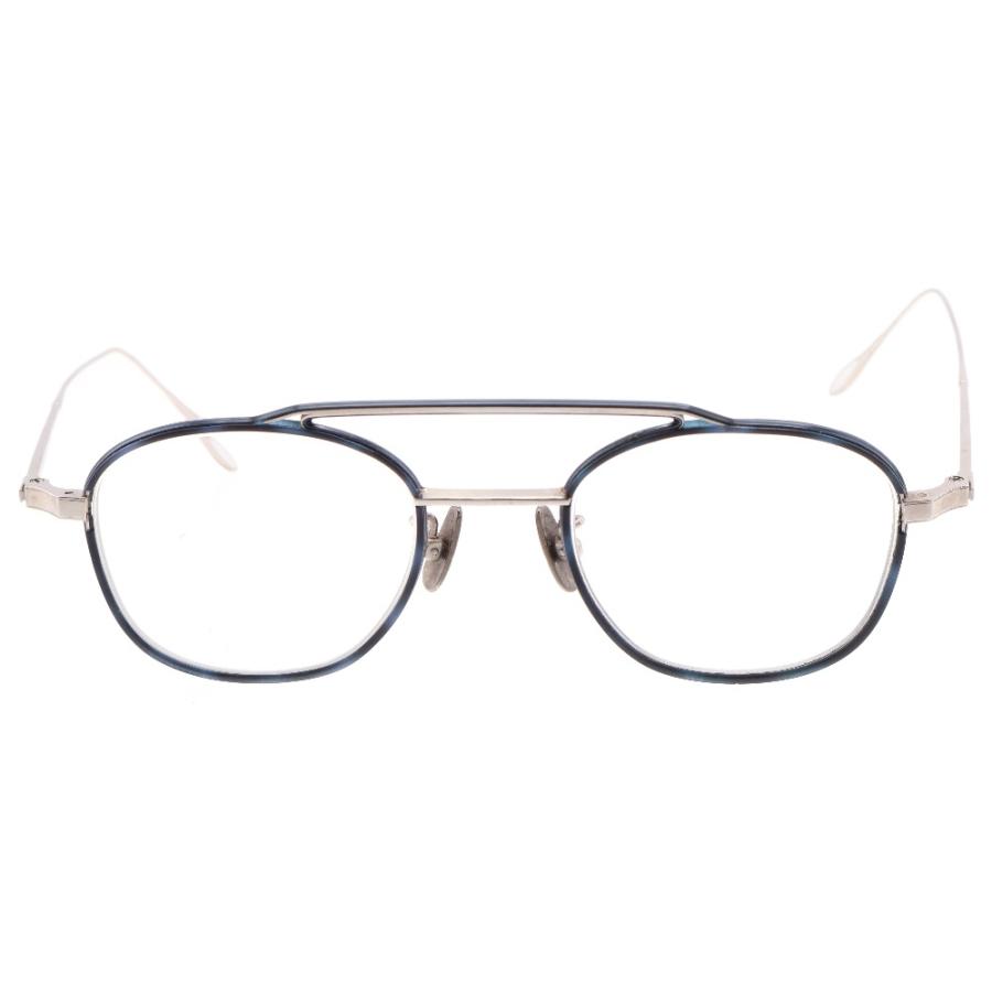 YUICHI TOYAMA ツーブリッジ シルバー メガネ YUICHI TOYAMA ユウイチ
