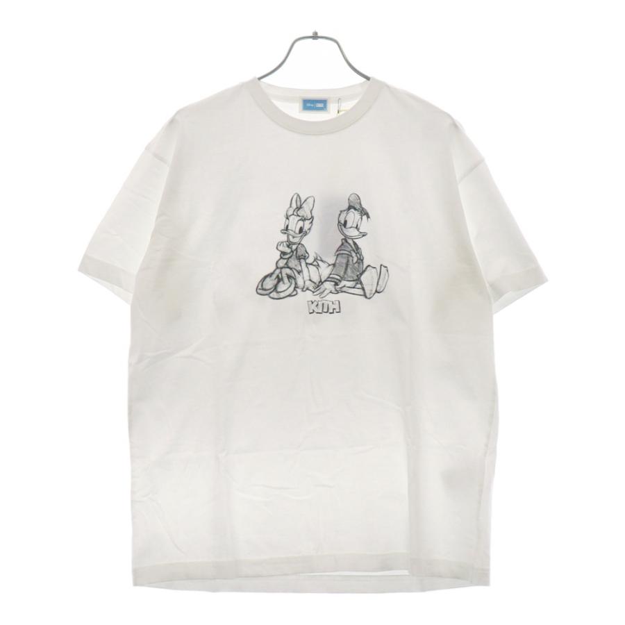 KITH キス Donald Duck Sketch Vintage Tee ディズニー クルー