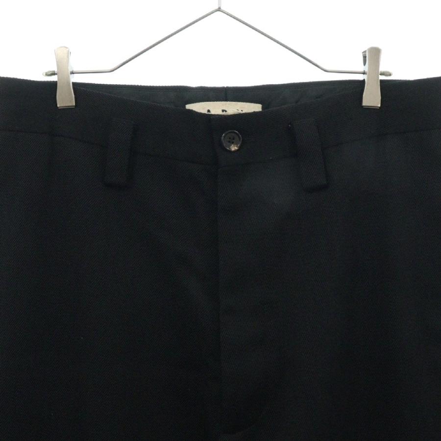 marni 17AW ワイドパンツ MARNI（マルニ） 17AW ウール ワイド スラックスパンツ ブラック
