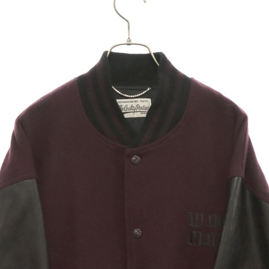 WACKO MARIA ワコマリア 23SS LEATHER VARSITY JACKET レザー WACKO MARIA ワコマリア 23SS LEATHER VARSITY JACKET レザー