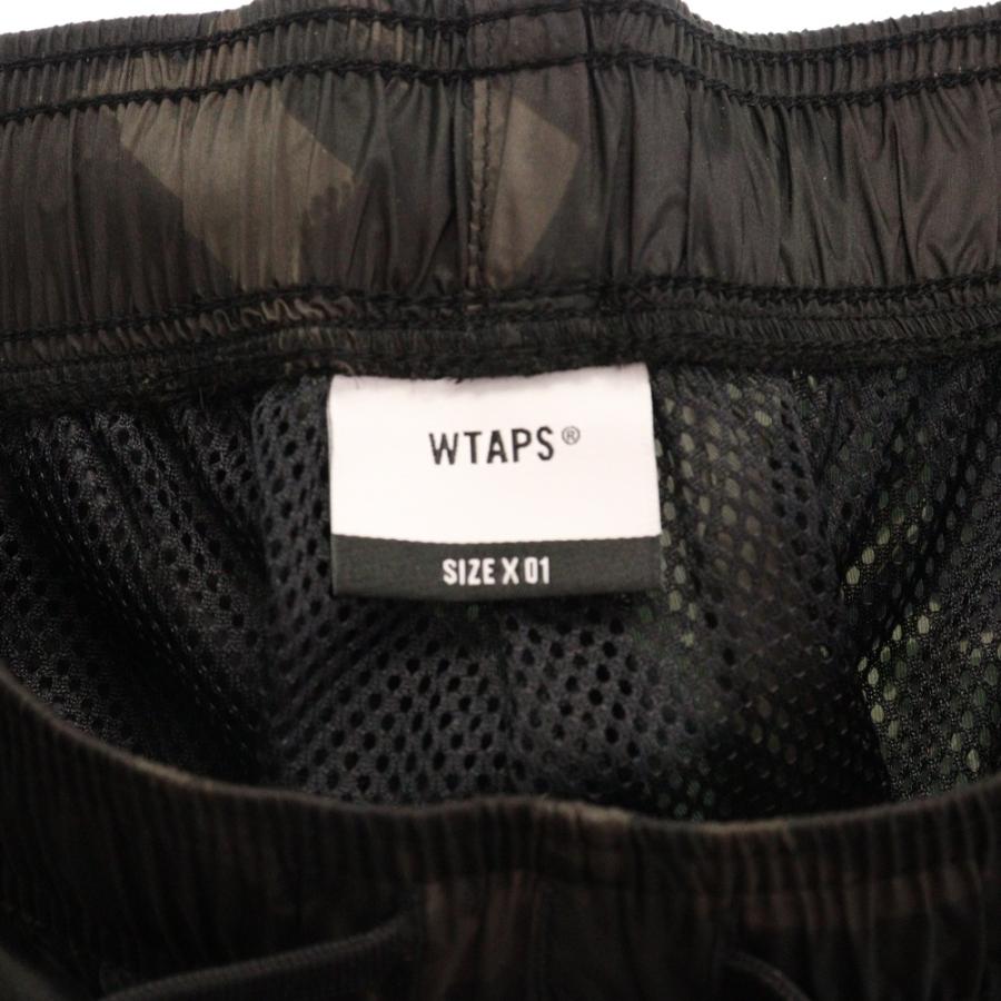 【新品】WTAPS ナイロンパンツ 232BRDT-PTM01 美品 wtaps ナイロンパンツ ブラック シャカシャカ232BRDT-PTM01 M