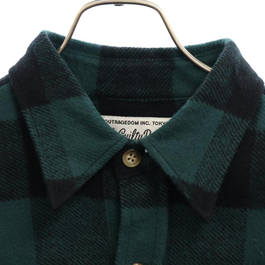 WACKO MARIA ワコマリア 24SS FLANNEL REGULAR COLLAR SHIRT 
