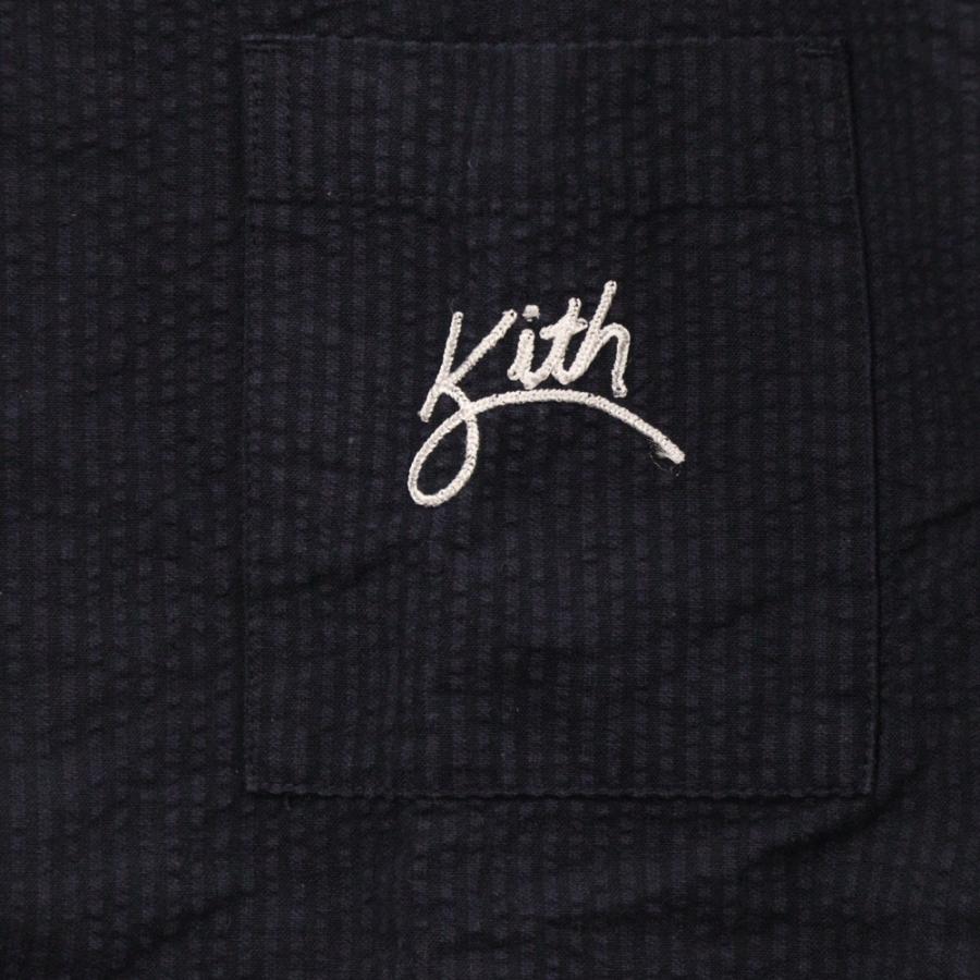 KITH（キス） SEERSUCKER SHIRTS オープンカラー シアサッカー 半袖