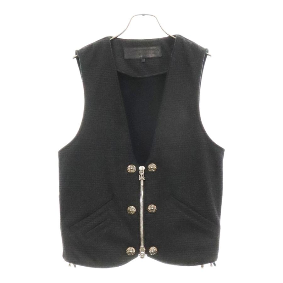 CHROME HEARTS（クロムハーツ） 6BTN ZIP FRNT VEST フロント6クロス