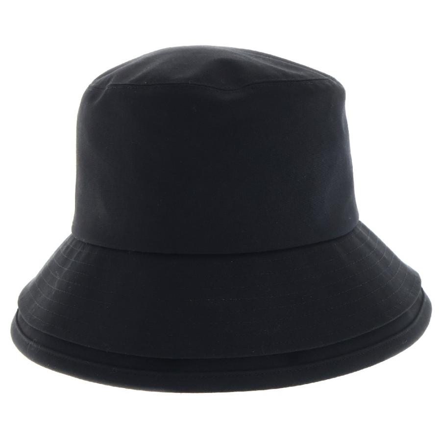 sacai（サカイ） 23SS レイヤードブリム バケットハット ブラック 23