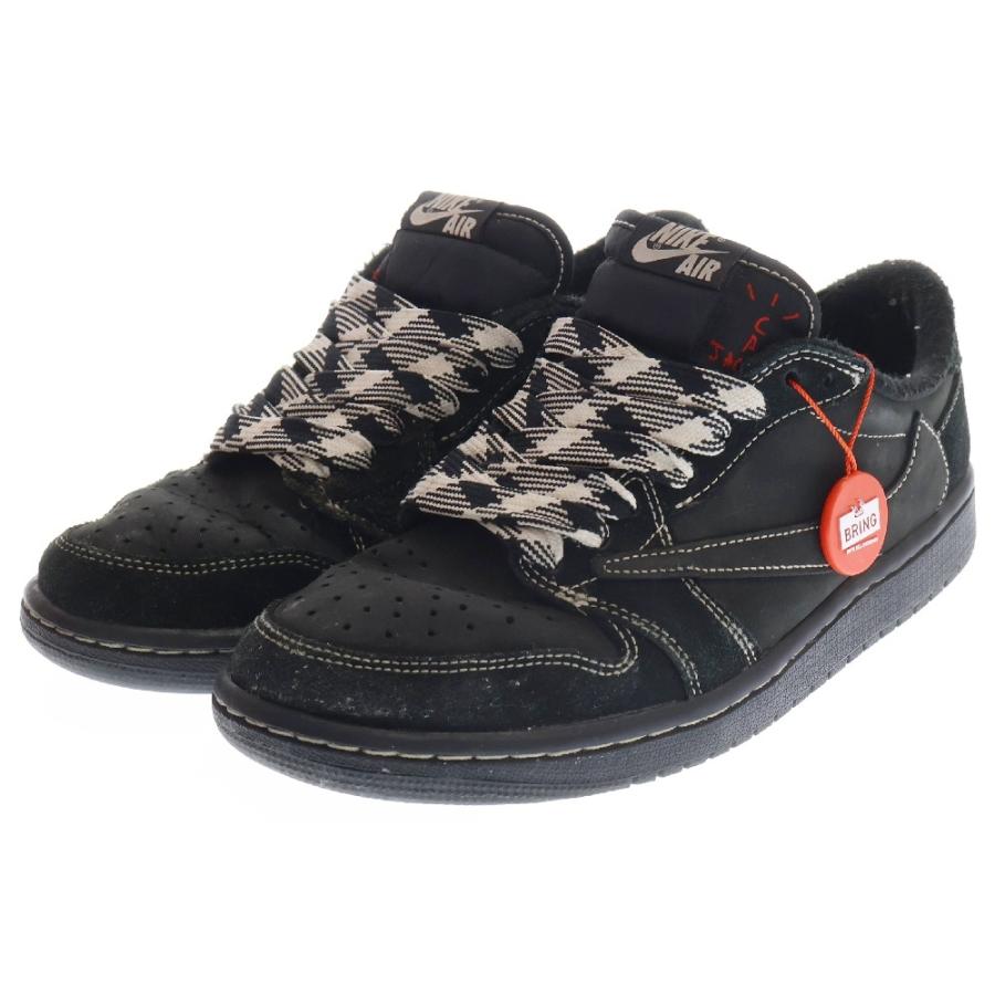 NIKE ナイキ ×トラヴィススコット エアジョーダン1 ブラック