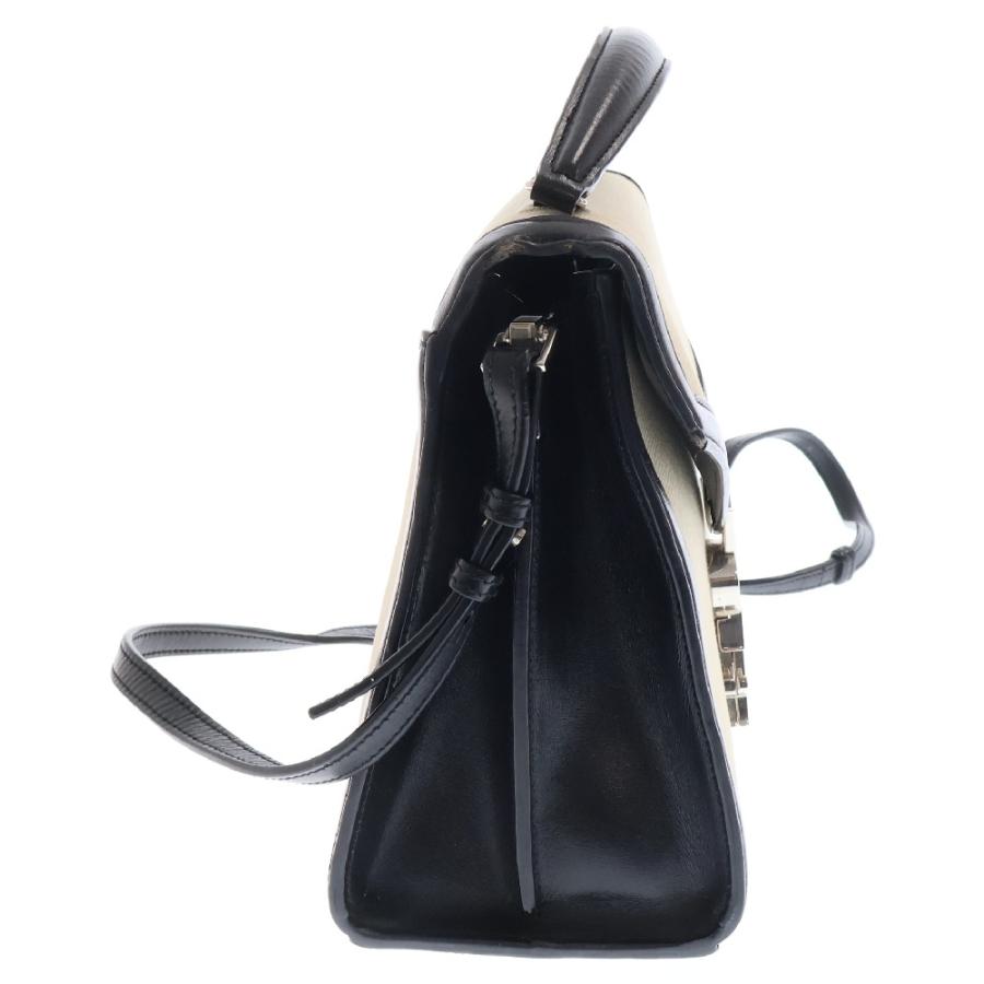 SAINT LAURENT PARIS サンローランパリ カサンドラ ミディアム キャンバス 2WAY ハンドバッグ ショルダーバッグ ベージュ/ブラック レディース MAL578000 サンローランパリ カサンドラ ミディアム キャンバス 2WAY