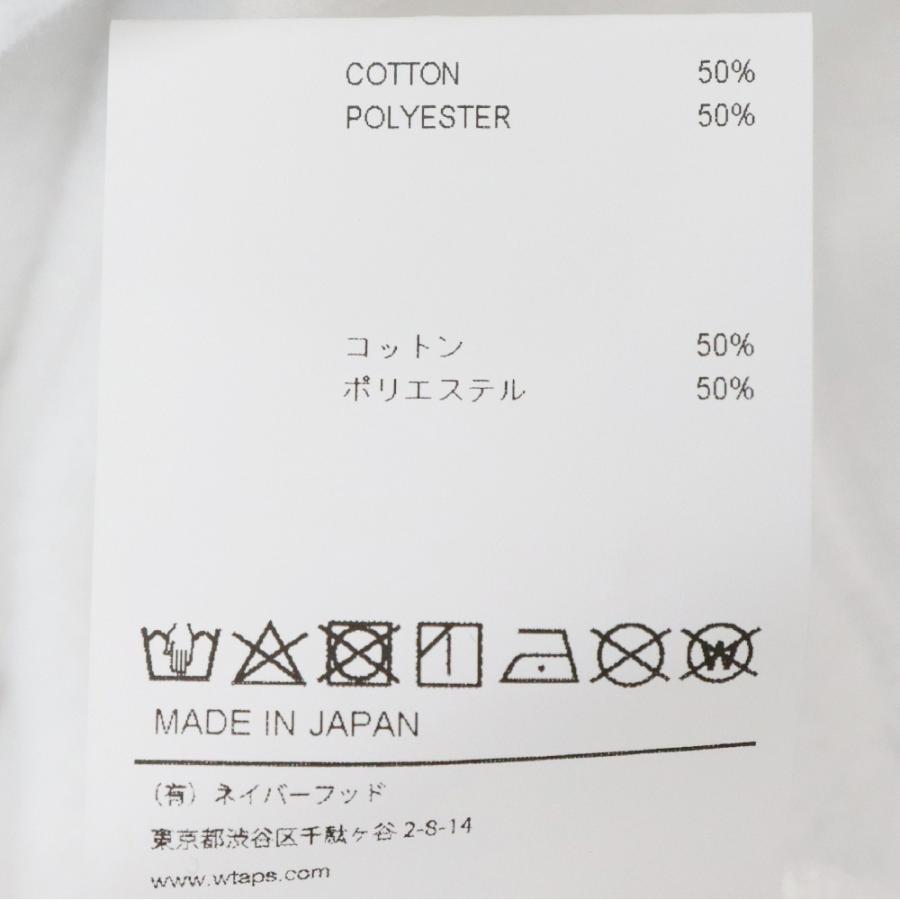 WTAPS（ダブルタップス） 24AW DEPST 01 フロント刺繍 コットンポリ