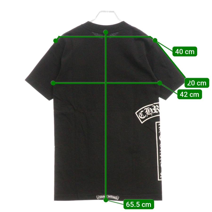 クロムハーツ Tシャツ BSフレア サイドプリント CHROME HEARTS（クロムハーツ） BS FLUER TEE BSフレア ロゴモチーフ